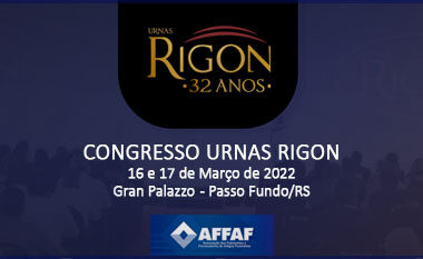 Congresso Urnas Rigon vai acontecer em março